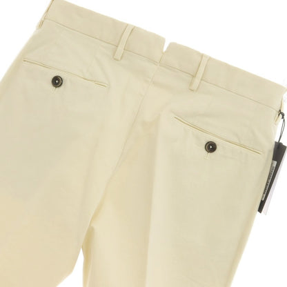 [New] PT TORINO Stretch Cotton Casual Slacks Pants Cream Color [Size 42] [BEI] [S/S] [Condition Rank N] [Men&