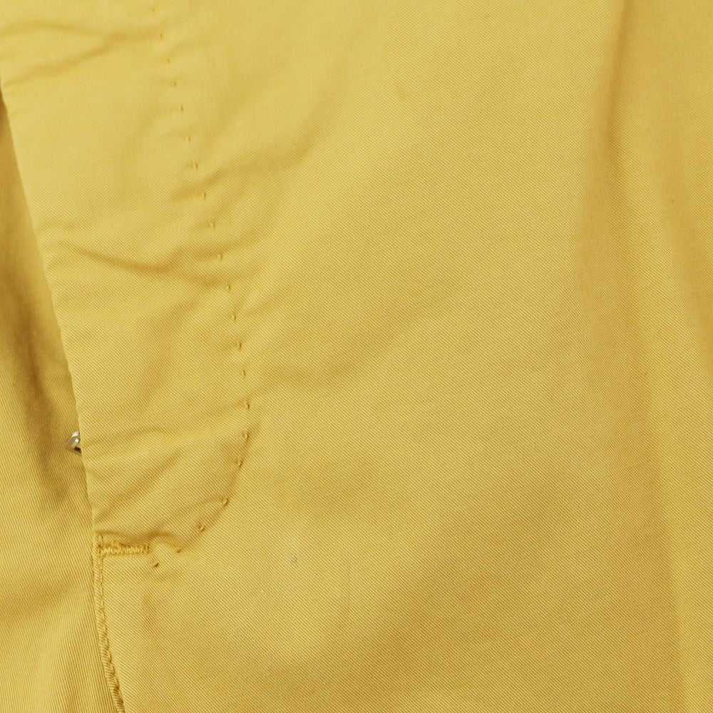 [New Outlet] PT TORINO Stretch Cotton Easy Casual Slacks Pants Yellow Ocher [46] [Condition Rank N-] [Men&