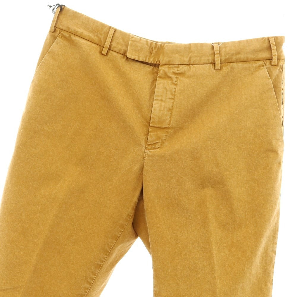 [New] PT TORINO Cotton Linen Casual Slacks Pants Light Brown [Size 48] [ORG] [S/S] [Condition Rank N] [Men&