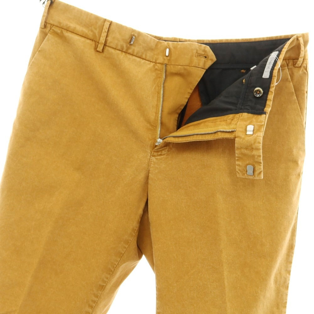 [New] PT TORINO Cotton Linen Casual Slacks Pants Light Brown [Size 48] [ORG] [S/S] [Condition Rank N] [Men&