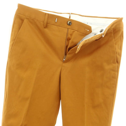 [New] PT TORINO stretch cotton easy casual slacks pants orange brown [size 46] [ORG] [S/S] [condition rank N] [men&