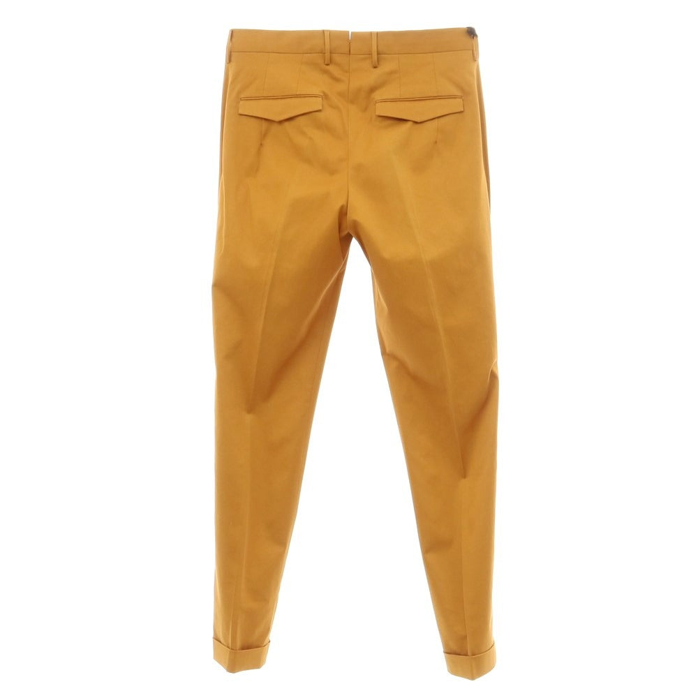 [New] PT TORINO stretch cotton easy casual slacks pants orange brown [size 46] [ORG] [S/S] [condition rank N] [men&