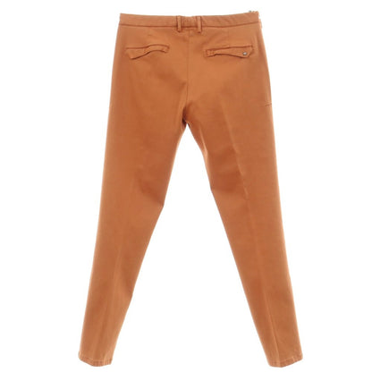 [New] PT TORINO Lyocell Cotton Casual Slacks Pants, Terracotta Brown [Size 32] [BRW] [S/S] [Condition Rank N] [Men&