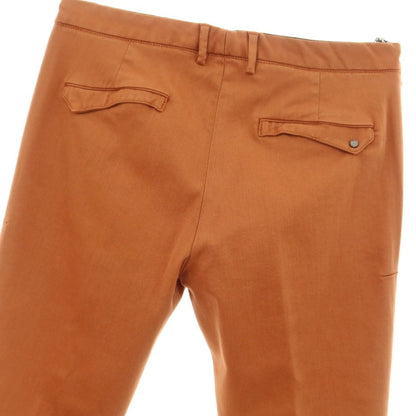 [New] PT TORINO Lyocell Cotton Casual Slacks Pants, Terracotta Brown [Size 32] [BRW] [S/S] [Condition Rank N] [Men&