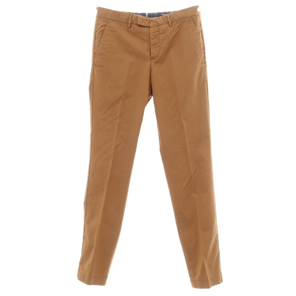 [New] PT TORINO Lyocell Cotton Casual Slacks Pants Brown [Size 46] [BRW] [S/S] [Condition Rank N] [Men&