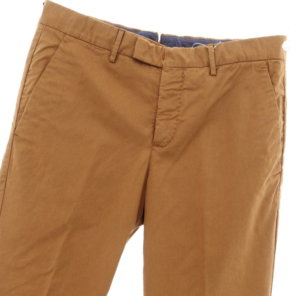 [New] PT TORINO Lyocell Cotton Casual Slacks Pants Brown [Size 46] [BRW] [S/S] [Condition Rank N] [Men&