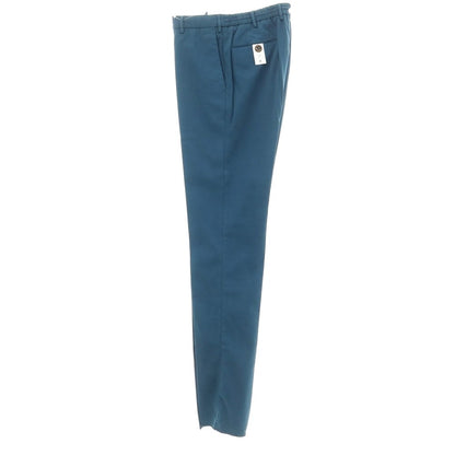 [New] PT TORINO Cotton Rayon Casual Slacks Pants Blue Green [Size 48] [GRN] [S/S] [Condition Rank N] [Men&