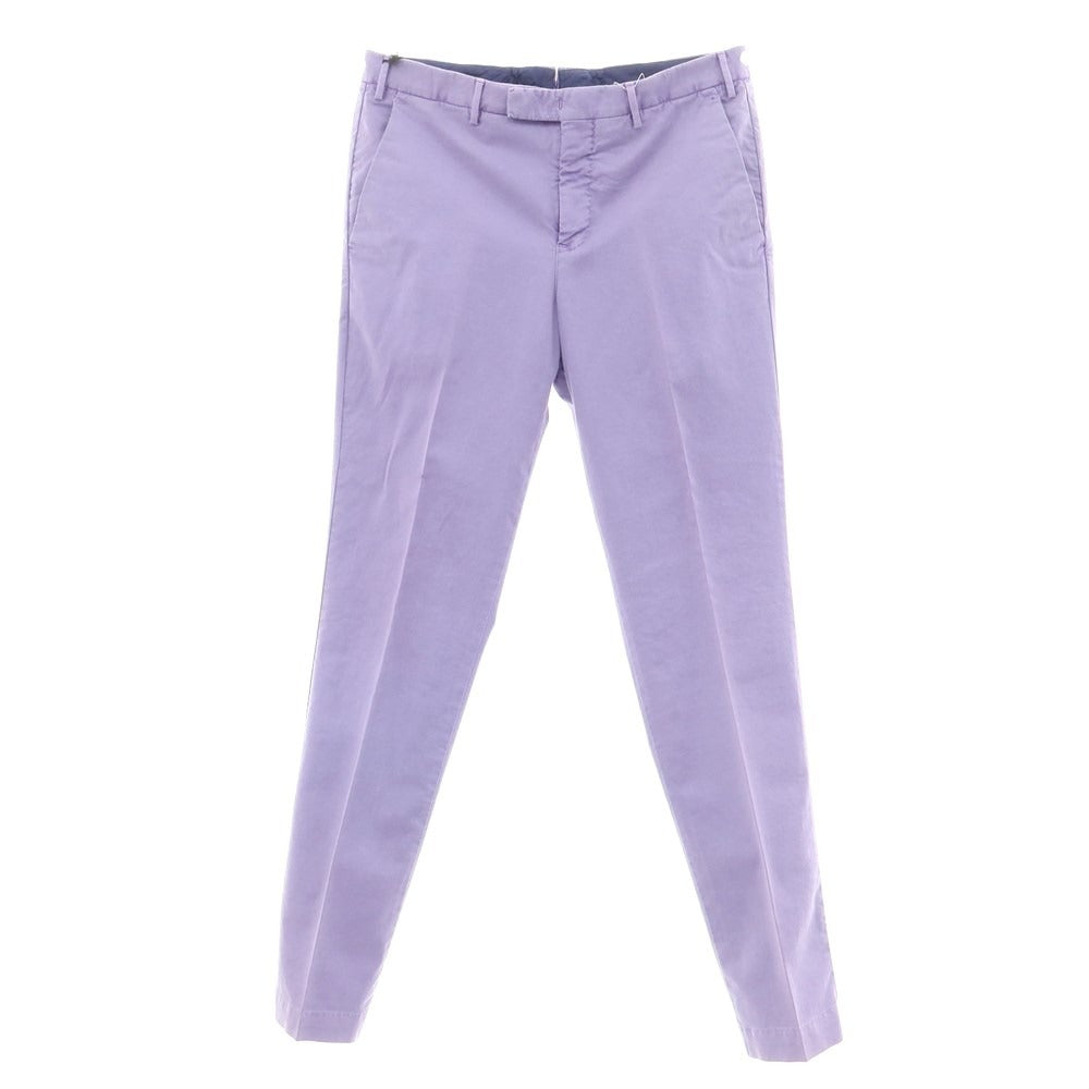 [New Outlet] PT TORINO Stretch Cotton Easy Casual Slacks Pants Lavender [Size 48] [PUP] [S/S] [Condition Rank N-] [Men&