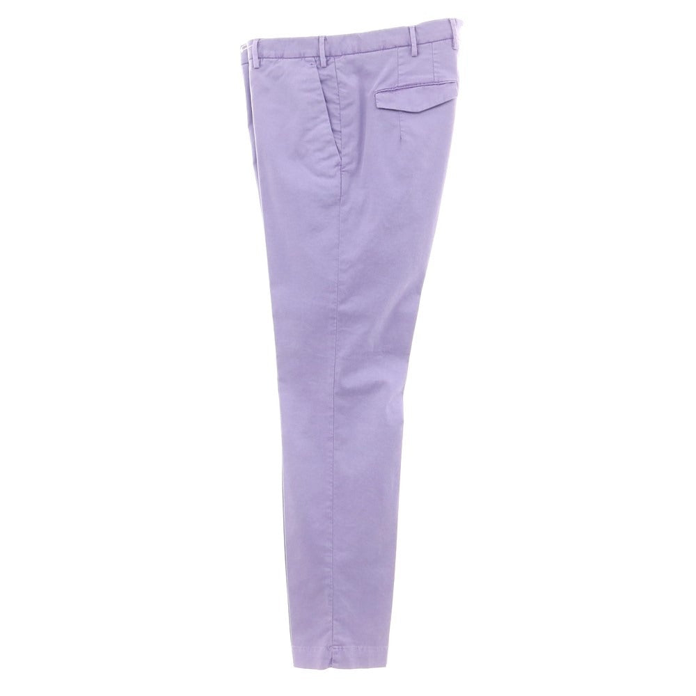 [New Outlet] PT TORINO Stretch Cotton Easy Casual Slacks Pants Lavender [Size 48] [PUP] [S/S] [Condition Rank N-] [Men&