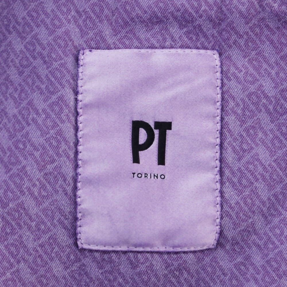 [New Outlet] PT TORINO Stretch Cotton Easy Casual Slacks Pants Lavender [Size 48] [PUP] [S/S] [Condition Rank N-] [Men&