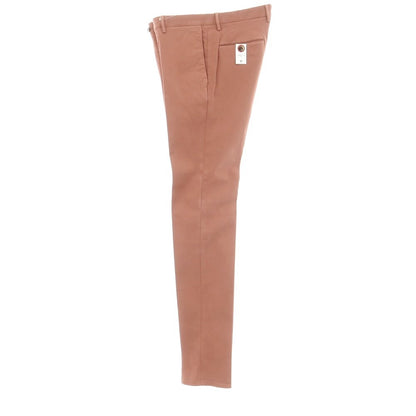 [New Outlet] PT TORINO Rayon Cotton Casual Slacks Pants Rose Pink [Size 46] [PNK] [S/S] [Condition Rank N-] [Men&