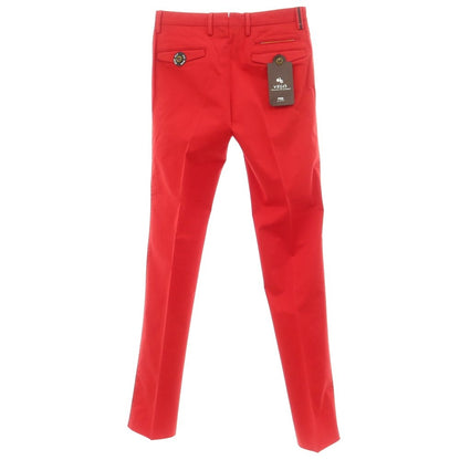 [New Outlet] PT01 VELO Stretch Cotton Casual Slacks Pants Red [Size 46] [RED] [S/S] [Condition Rank N-] [Men&