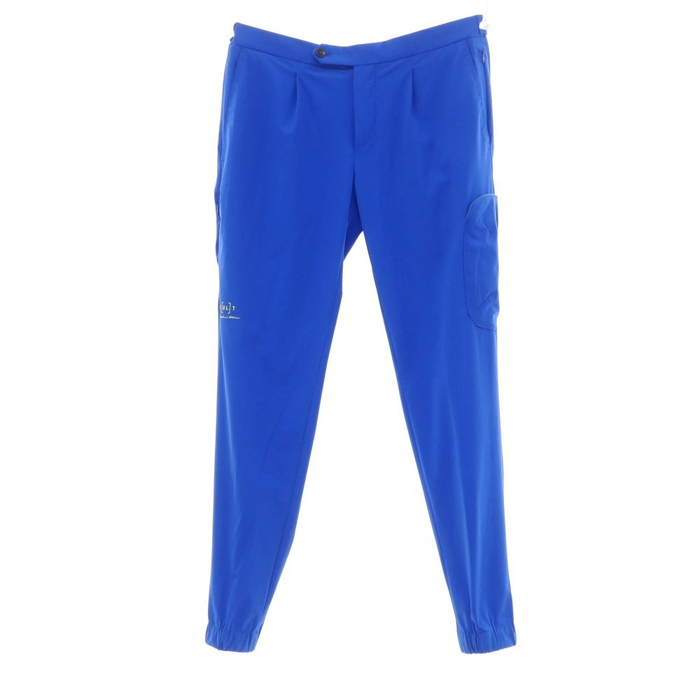 [New] PT01 KULT polyester casual slacks pants, blue [size 48] [BLU] [S/S] [Condition rank N] [Men&