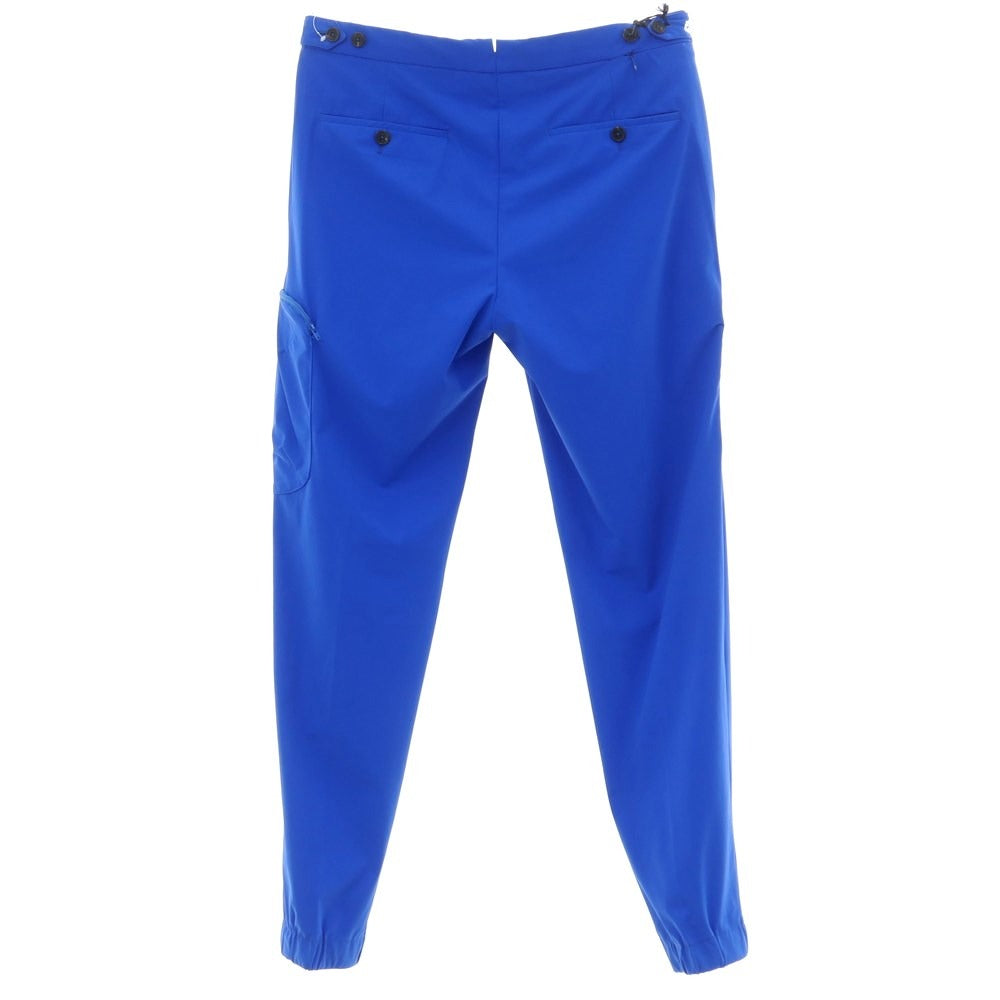 [New] PT01 KULT polyester casual slacks pants, blue [size 48] [BLU] [S/S] [Condition rank N] [Men&