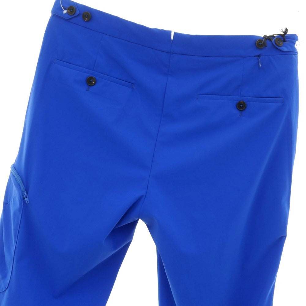 [New] PT01 KULT polyester casual slacks pants, blue [size 48] [BLU] [S/S] [Condition rank N] [Men&