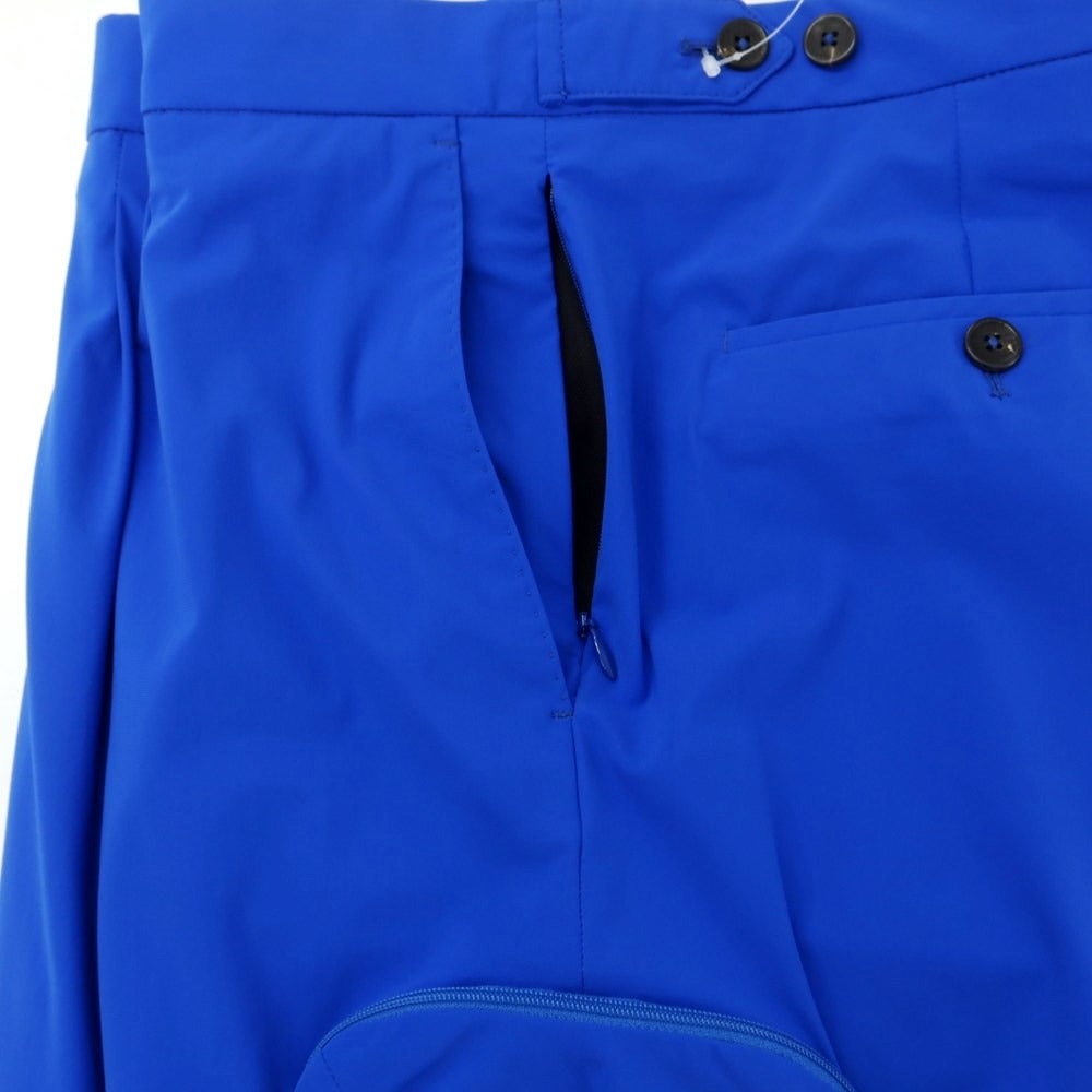 [New] PT01 KULT polyester casual slacks pants, blue [size 48] [BLU] [S/S] [Condition rank N] [Men&