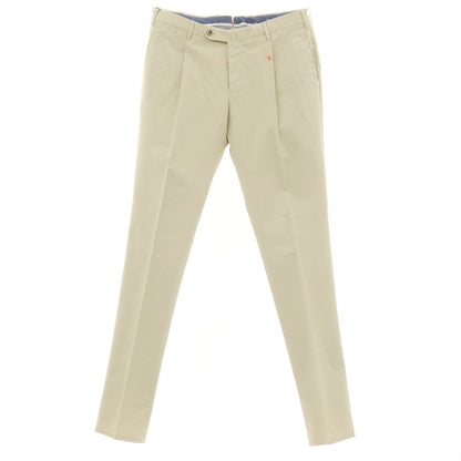 [New Outlet] PT TORINO Stretch Cotton Casual Slacks Pants Beige [50] [Condition Rank N-] [Men&