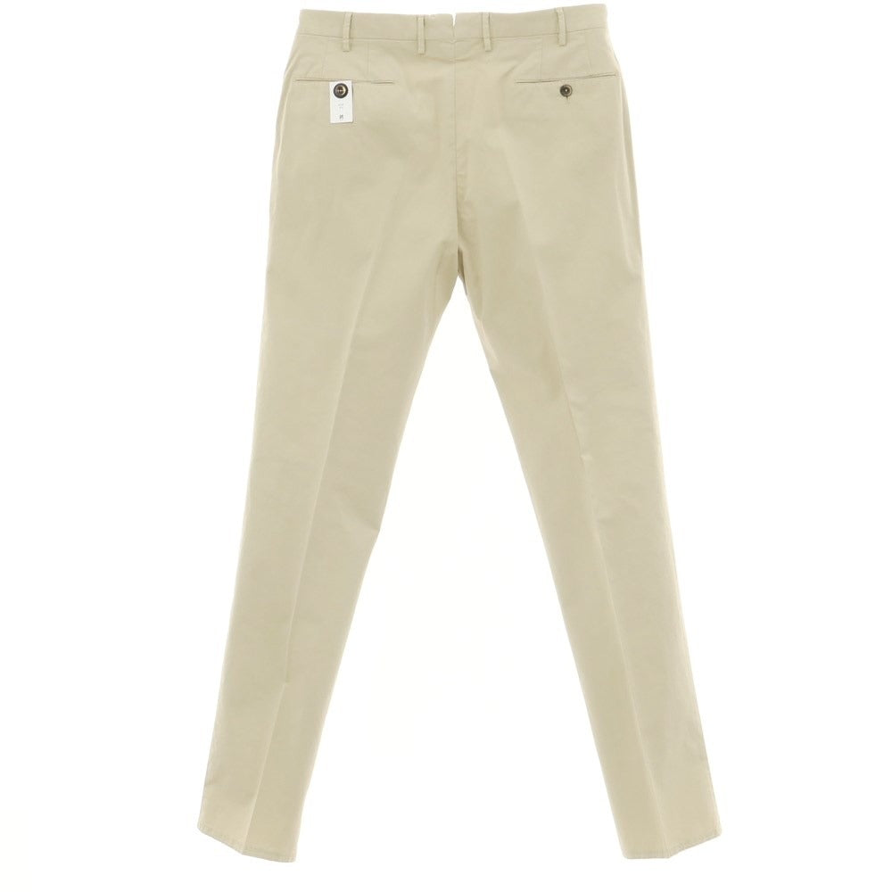 [New Outlet] PT TORINO Stretch Cotton Casual Slacks Pants Beige [50] [Condition Rank N-] [Men&