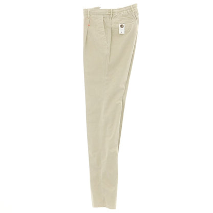 [New Outlet] PT TORINO Summer Corduroy Easy Slacks Pants Beige [46] [Condition Rank N-] [Men&