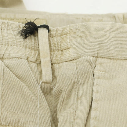 [New Outlet] PT TORINO Summer Corduroy Easy Slacks Pants Beige [46] [Condition Rank N-] [Men&