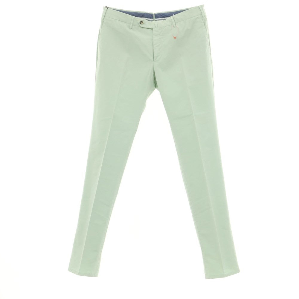 [New Outlet] PT TORINO Stretch Cotton Casual Slacks Pants Mint Green [52] [Condition Rank N-] [Men&