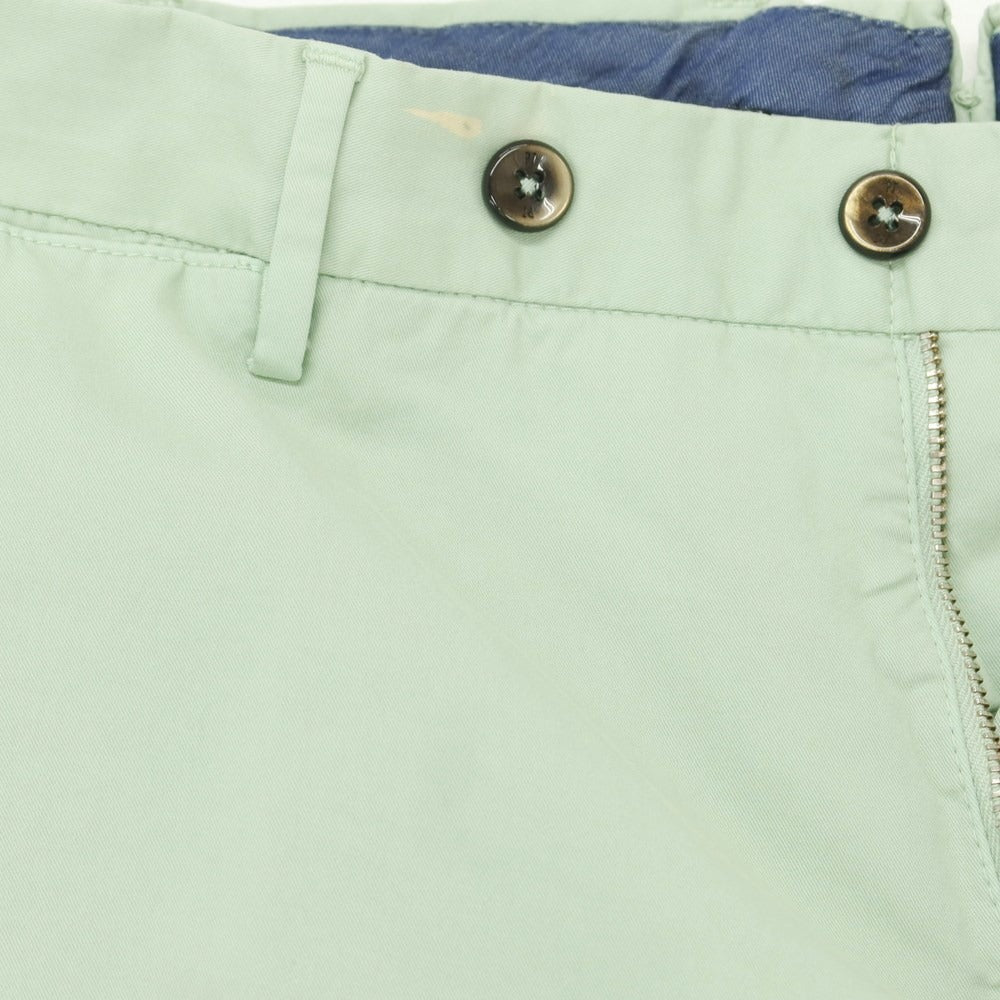 [New Outlet] PT TORINO Stretch Cotton Casual Slacks Pants Mint Green [52] [Condition Rank N-] [Men&