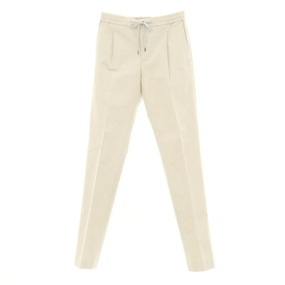 [New Outlet] PT TORINO Stretch Cotton Twill Easy Slacks Pants Light Beige [46] [Condition Rank N-] [Men&