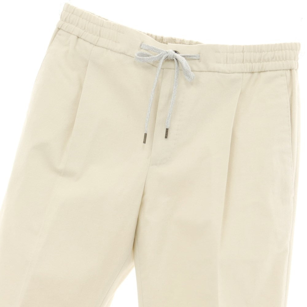 [New Outlet] PT TORINO Stretch Cotton Twill Easy Slacks Pants Light Beige [46] [Condition Rank N-] [Men&