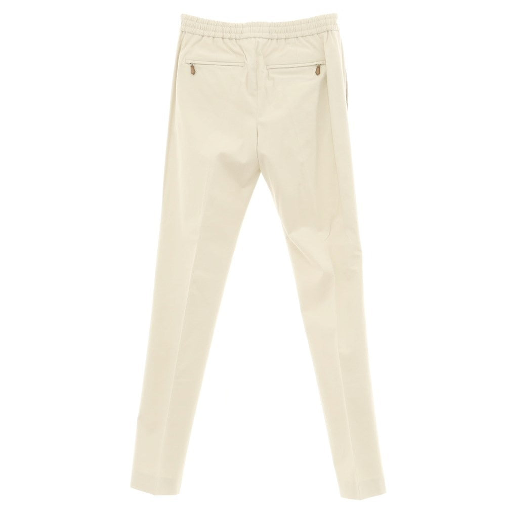 [New Outlet] PT TORINO Stretch Cotton Twill Easy Slacks Pants Light Beige [46] [Condition Rank N-] [Men&