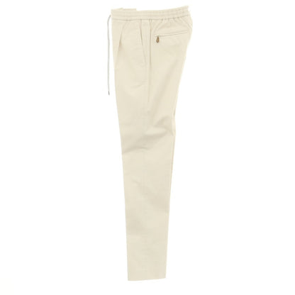 [New Outlet] PT TORINO Stretch Cotton Twill Easy Slacks Pants Light Beige [46] [Condition Rank N-] [Men&