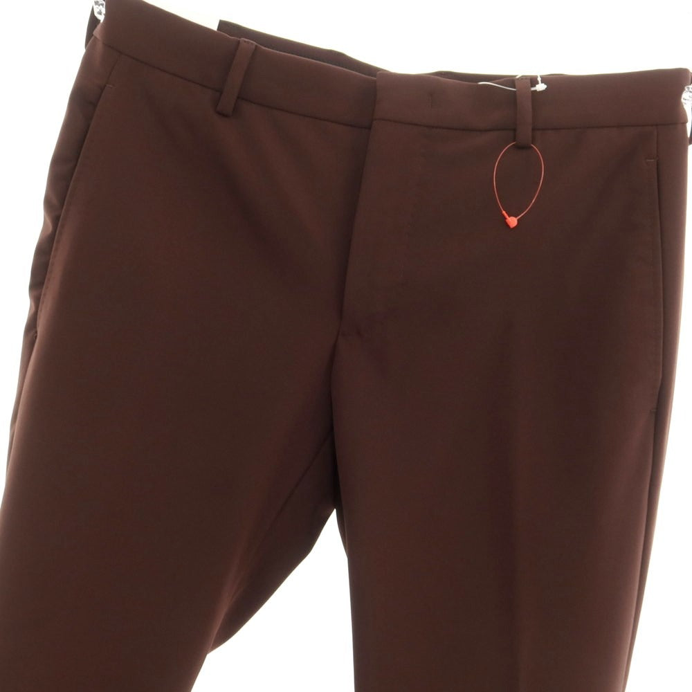 [New Outlet] PT TORINO EPSILON Stretch Nylon Casual Slacks Pants Brown [48] [Condition Rank N-] [Men&