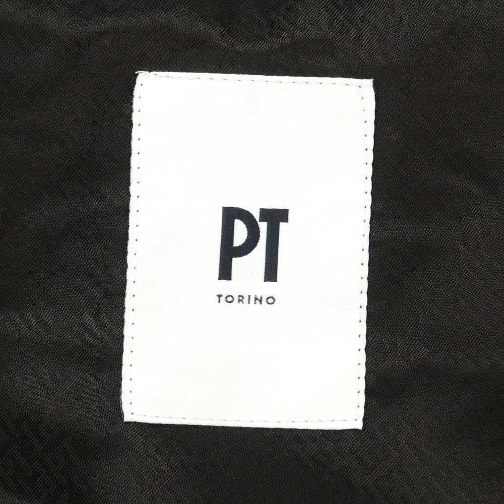 [New Outlet] PT TORINO EPSILON Stretch Nylon Casual Slacks Pants Brown [48] [Condition Rank N-] [Men&