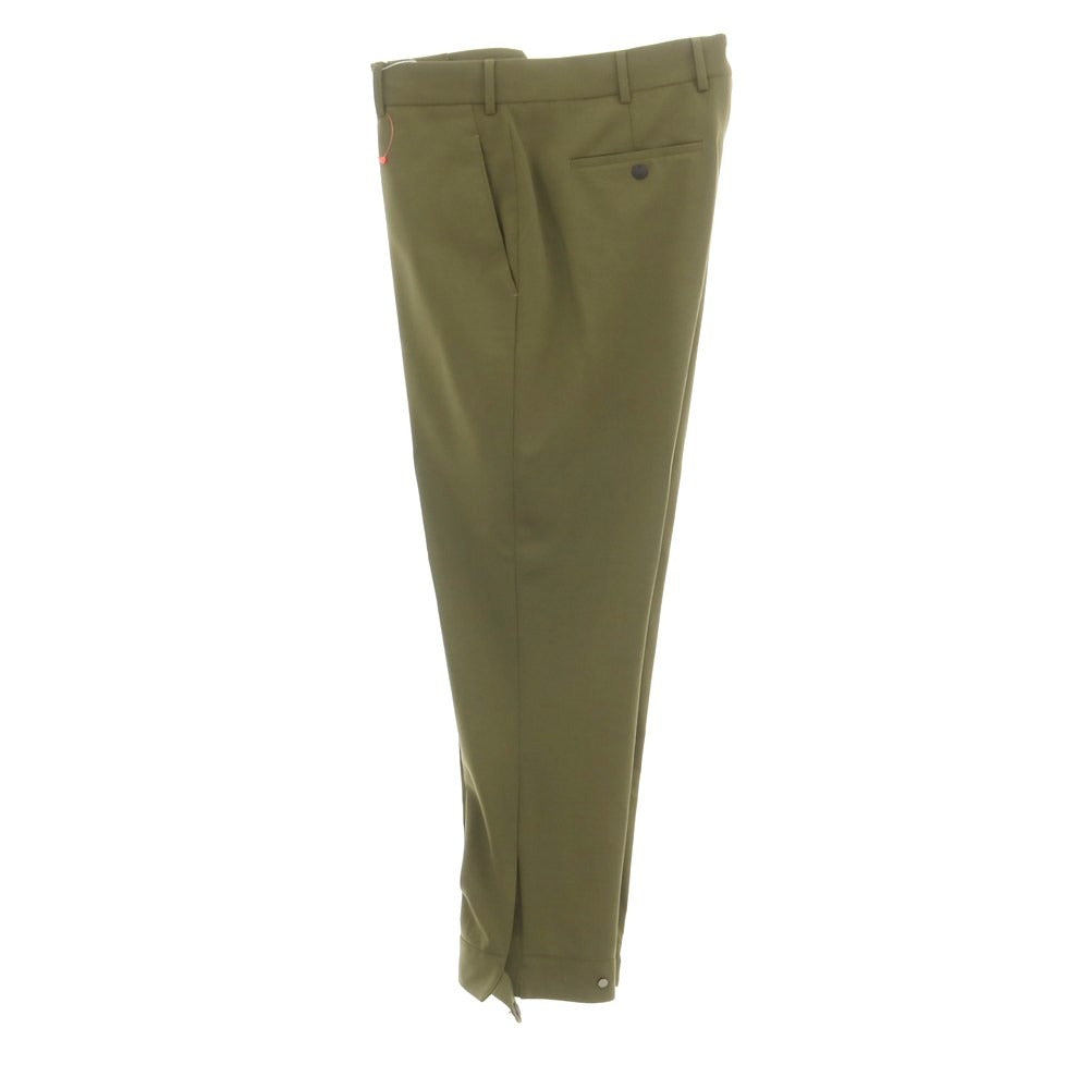 [New Outlet] PT TORINO ZETA Stretch Wool Casual Slacks Pants Olive [50] [Condition Rank N-] [Men&