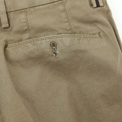 [Used] PT01 BEAMS F special order stretch cotton casual slacks pants dark beige [size 44] [BRW] [S/S] [condition rank B] ​​[men&