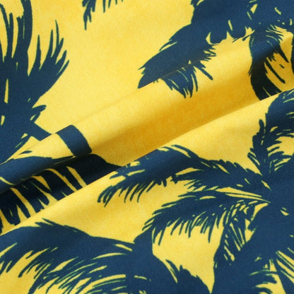 [New] PT TORINO Polyester Amphibious Shorts Yellow x Navy [Size 48] [YEL] [S/S] [Condition Rank N] [Men&