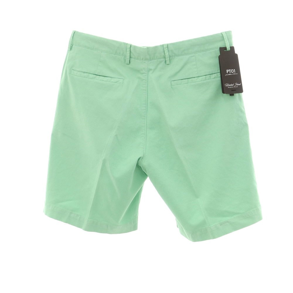 [New] PT01 BERMUDA stretch cotton shorts, pale green [Size 46] [GRN] [S/S] [Condition Rank N] [Men&