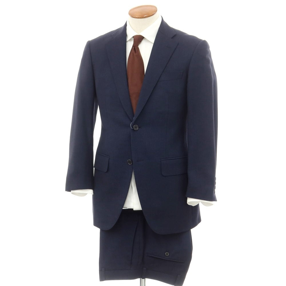 【中古】アザブテーラー azabu tailor ウール 2つボタンスーツ ネイビー【 46/79 】【 状態ランクC 】【 メンズ 】
[APD]