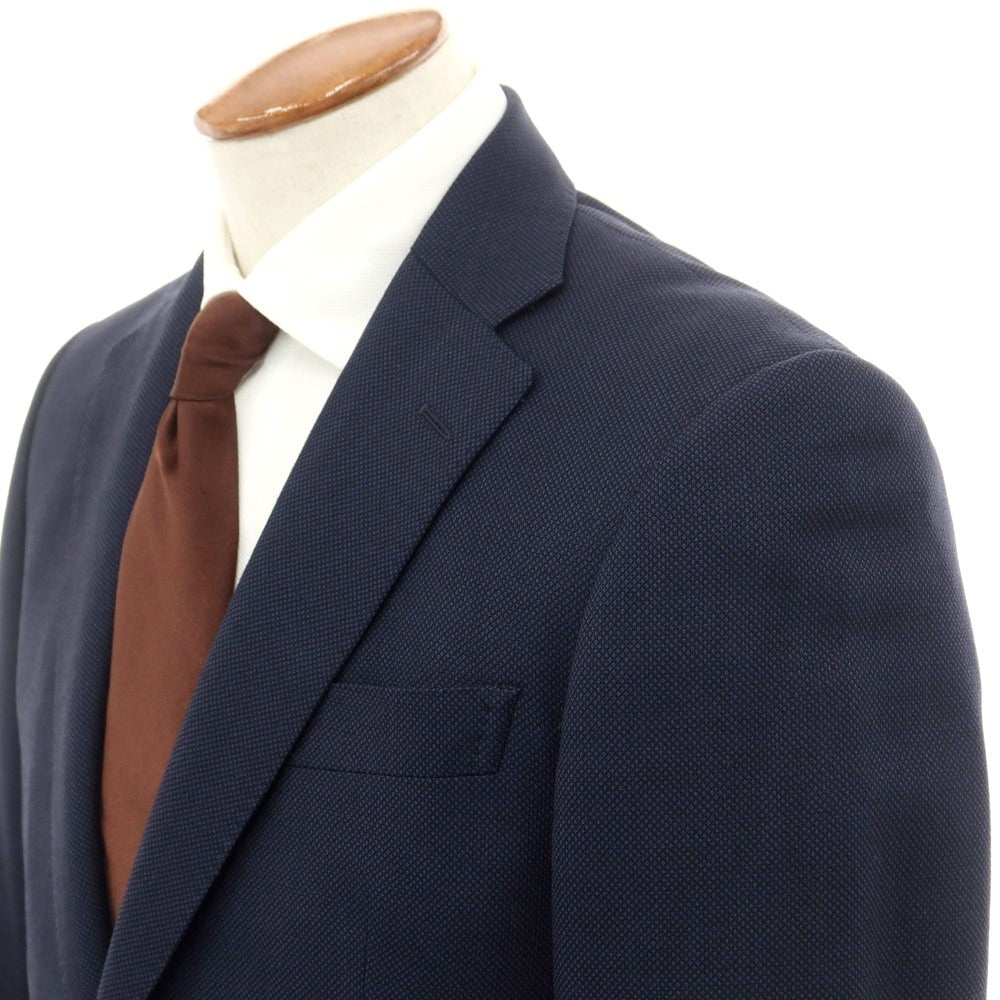 【中古】アザブテーラー azabu tailor ウール 2つボタンスーツ ネイビー【 46/79 】【 状態ランクC 】【 メンズ 】
[APD]