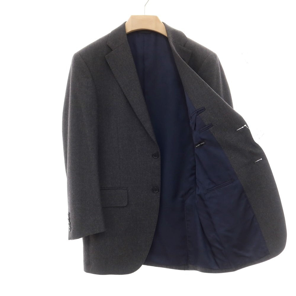 【中古】アザブテーラー azabu tailor ウール 2つボタンスーツ グレー【 46/79 】【 状態ランクC 】【 メンズ 】
[DPD]