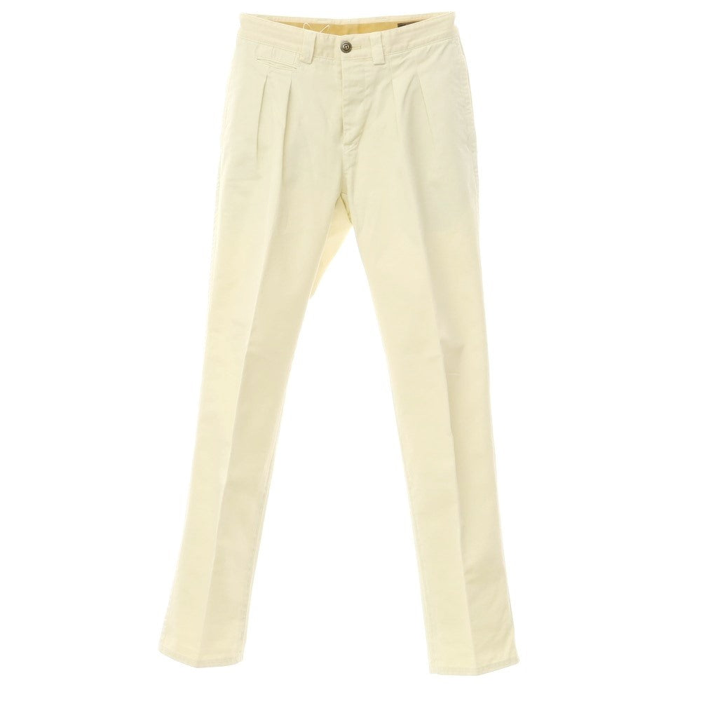 [Used] PT01 Twill Cotton Casual Slacks Pants Light Yellow [29] [Condition Rank B] [Men&