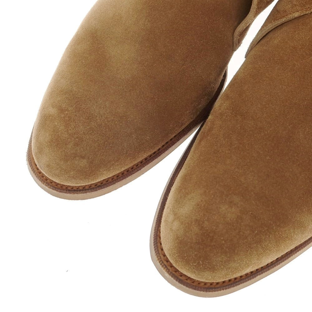 [Used] Edward Green Suede Unlined Chukka Boots Beige Brown [8 E] [Condition Rank B] [Men&