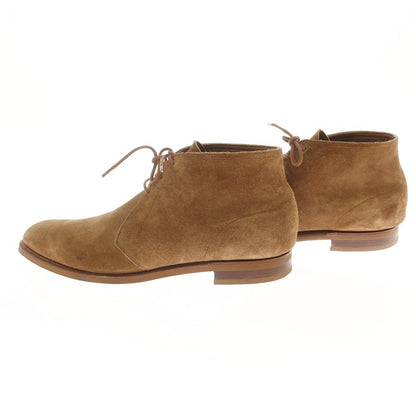 [Used] Edward Green Suede Unlined Chukka Boots Beige Brown [8 E] [Condition Rank B] [Men&