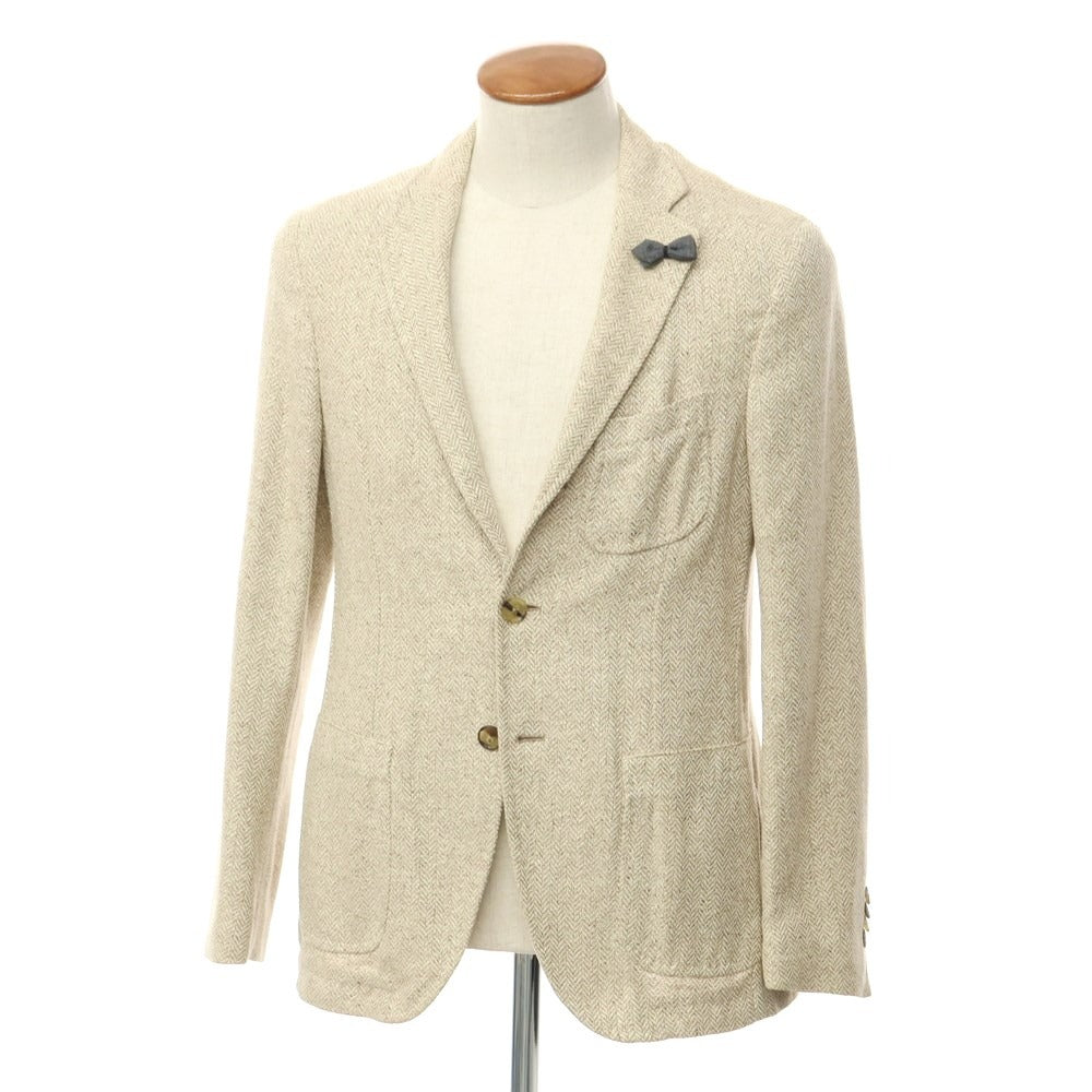 [Used] Altea Silk 3B Casual Jacket Beige [Size 46] [BEI] [S/S] [Condition Rank C] [Men&