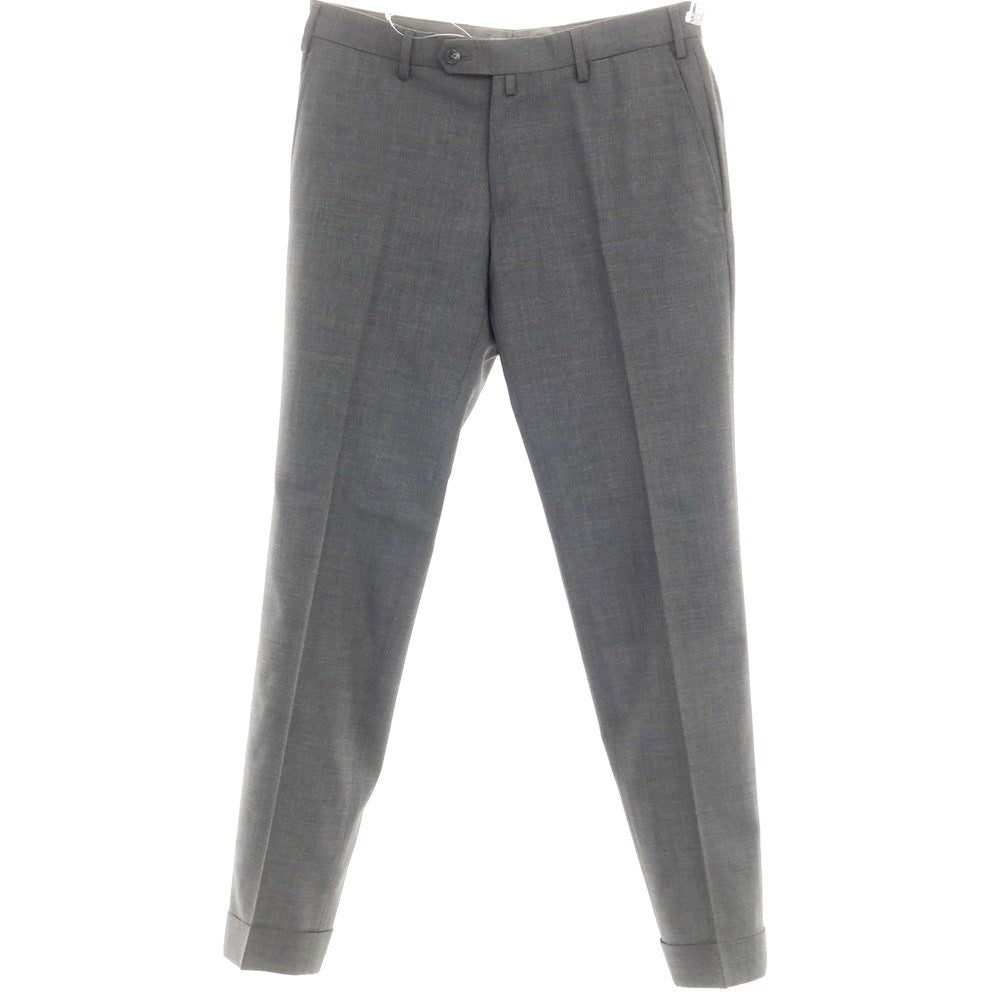 [Used] International Gallery BEAMS Wool Polyester Dress Slacks Pants Gray [46] [Condition Rank B] [Men&