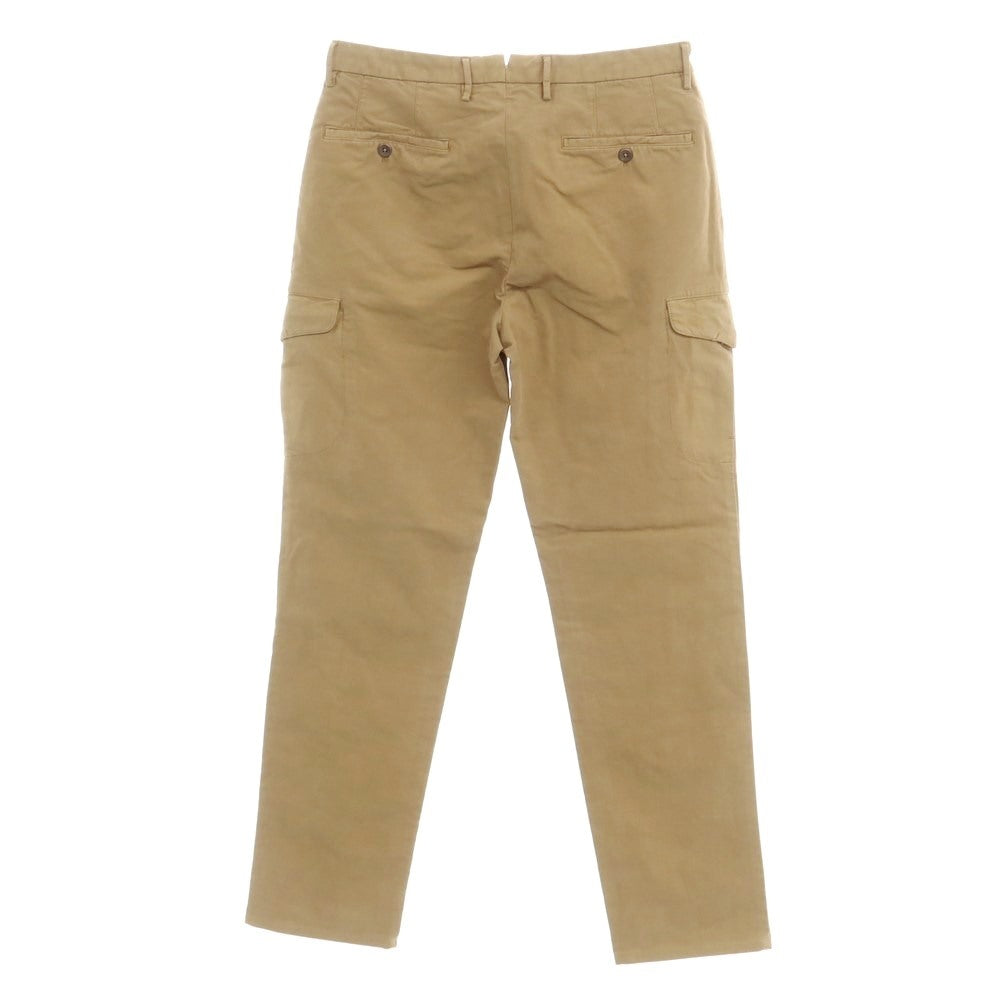 [Used] INCOTEX stretch cotton cargo pants, dark beige [46] [Condition: C] [Men&