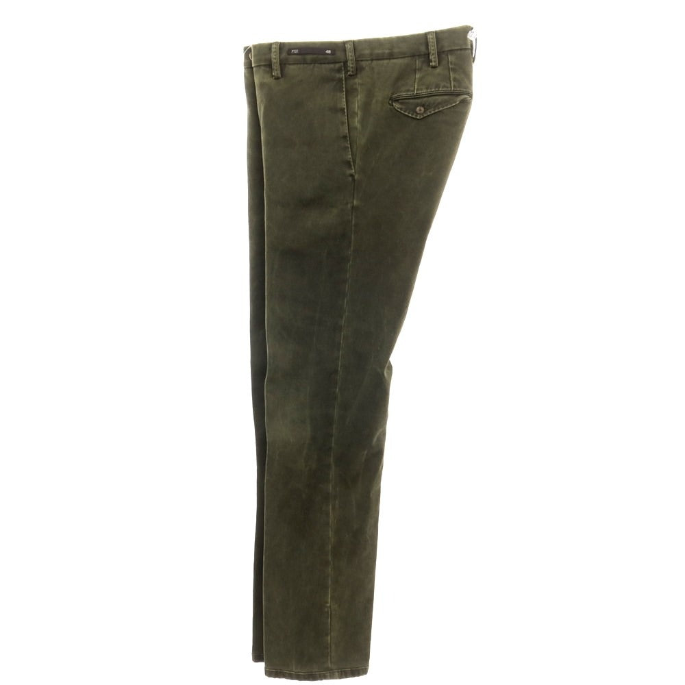 [Used] PT01 WEST POINT Cotton Casual Slacks Pants Olive [48] [Condition Rank B] [Men&