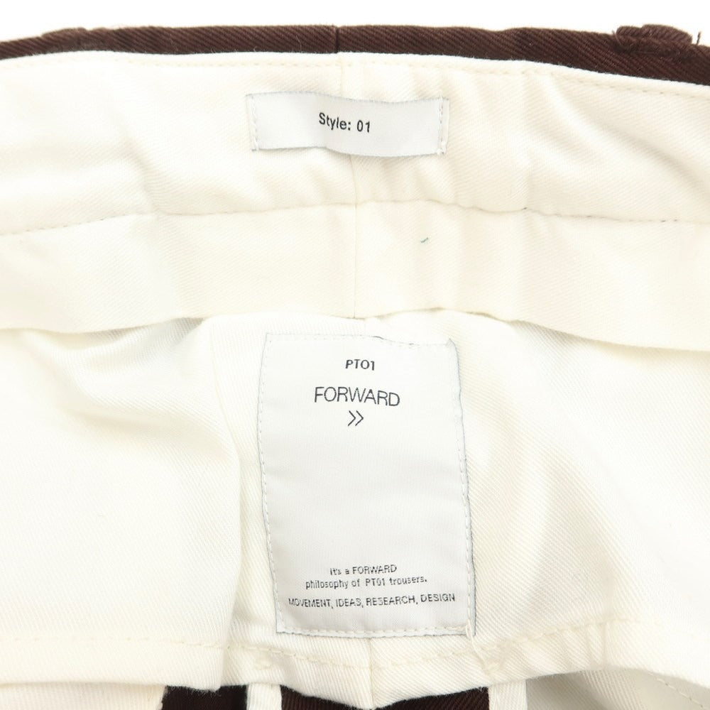 [Used] PT01 FORWARD Cotton Casual Slacks
 Brown [Size 31] [BRW] [S/S] [Condition Rank B] [Men&