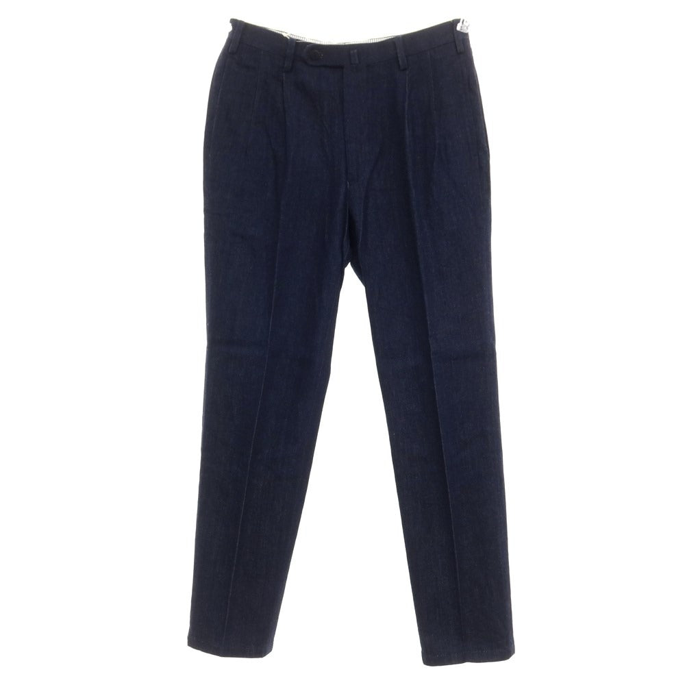 [Used] SO cotton denim casual slacks pants
 Navy [Size 44] [NVY] [S/S] [Condition Rank B] [Men&