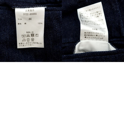 [Used] SO cotton denim casual slacks pants
 Navy [Size 44] [NVY] [S/S] [Condition Rank B] [Men&