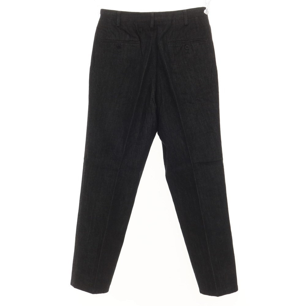 [Used] SO cotton denim casual slacks pants
 Black [Size 44] [BLK] [S/S] [Condition Rank B] [Men&